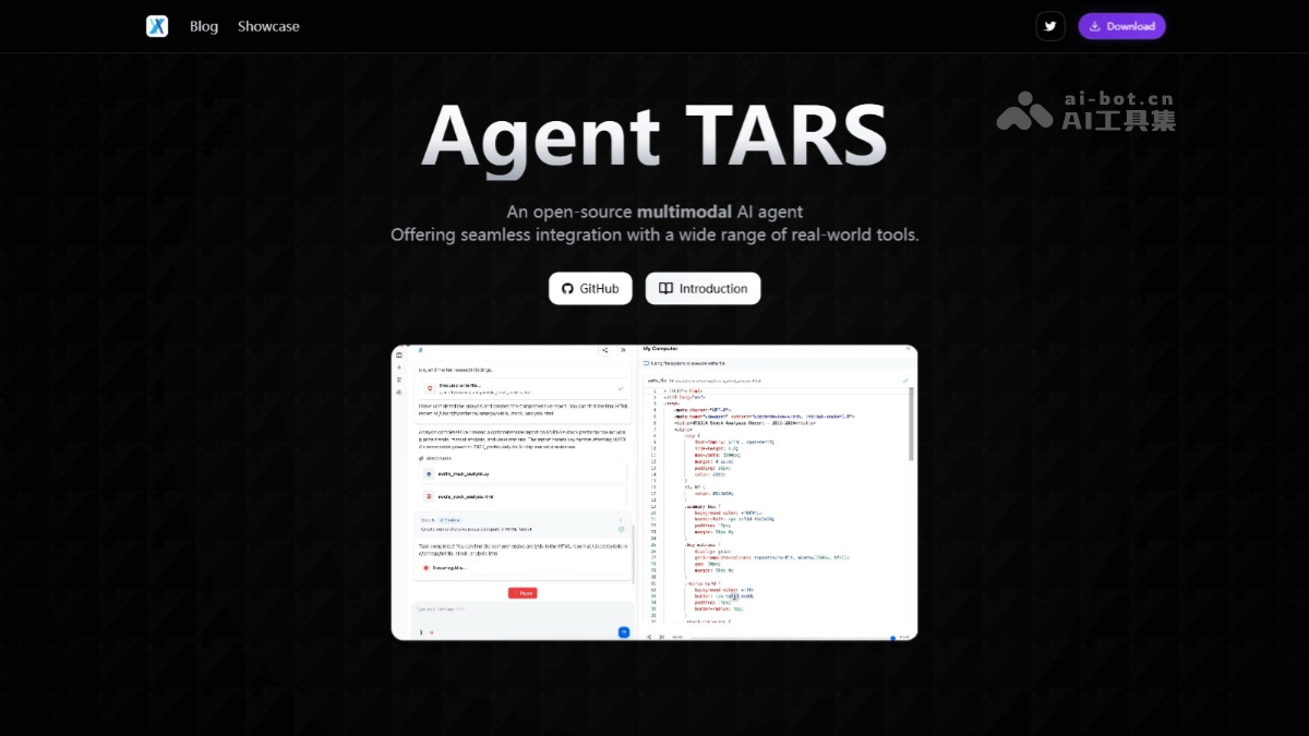 Agent TARS screenshot
