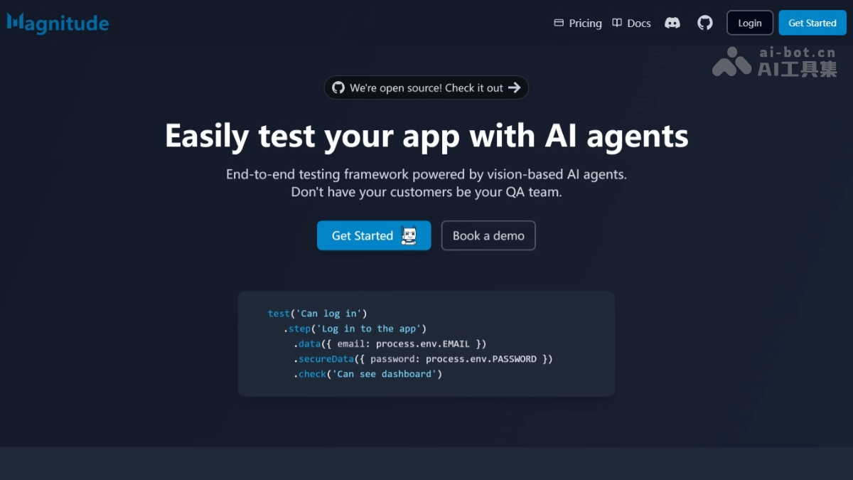 Magnitude screenshot