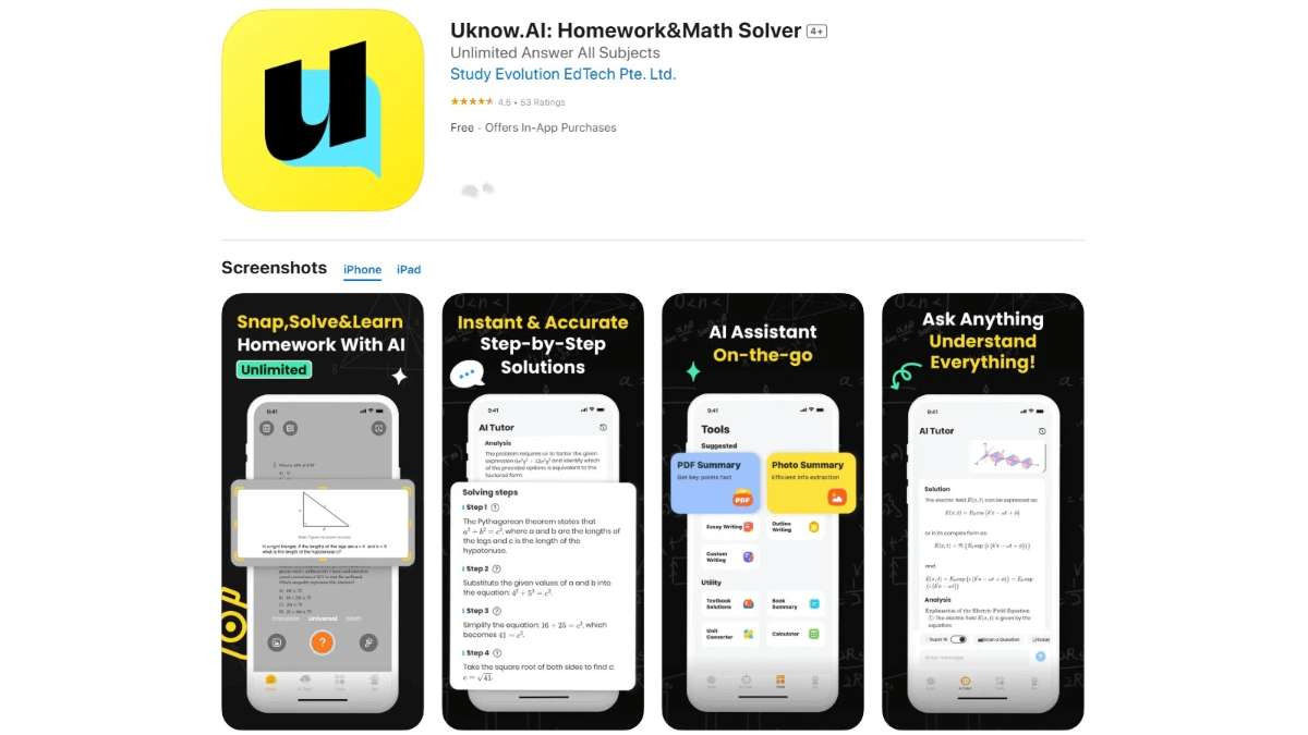 Uknow.AI screenshot
