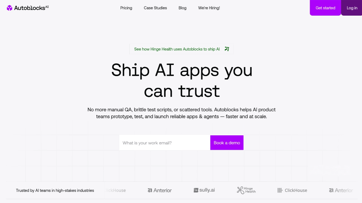 Autoblocks AI screenshot