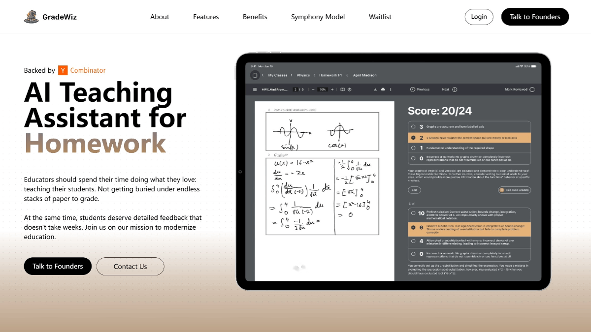 GradeWiz screenshot