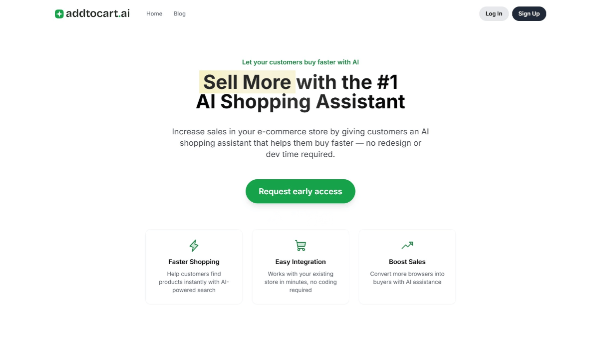 Add To Cart AI screenshot