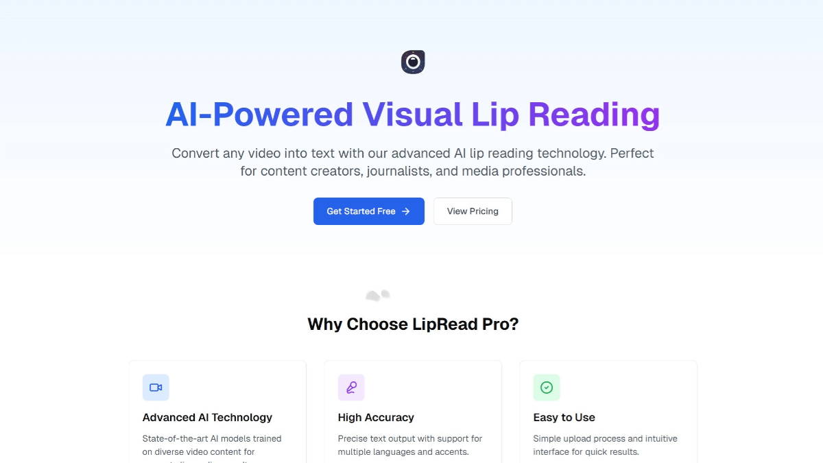 LipRead Pro screenshot