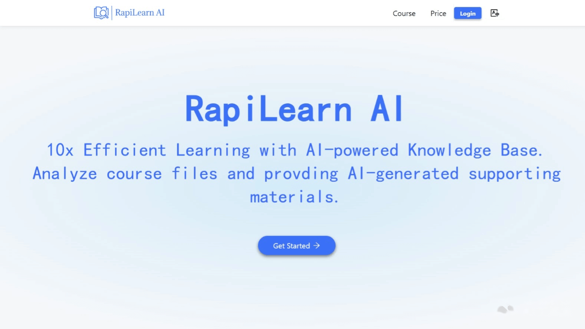 RapiLearn AI screenshot