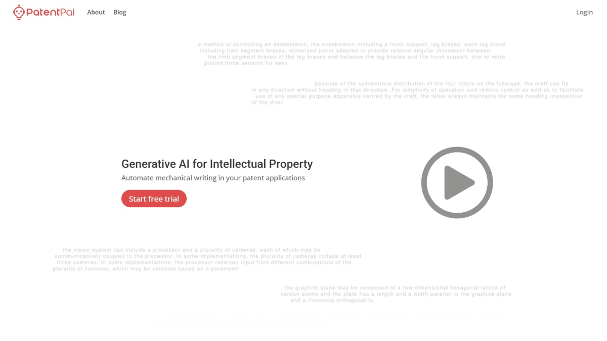 PatentPal screenshot