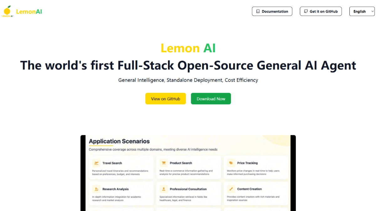 Lemon AI screenshot