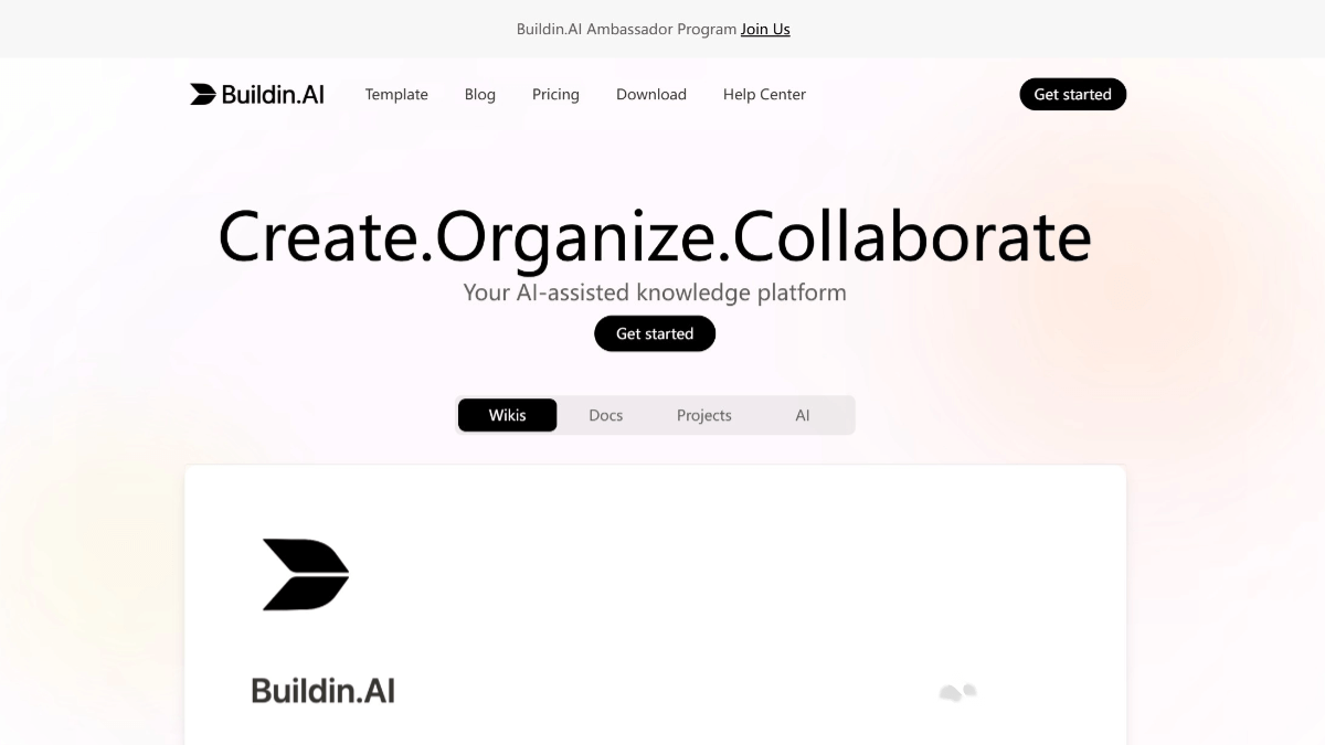 Buildin.AI screenshot