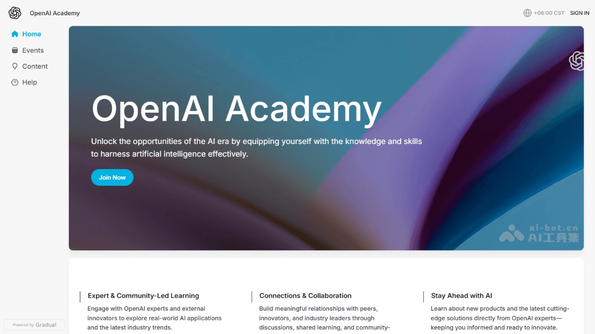OpenAI Academy screenshot