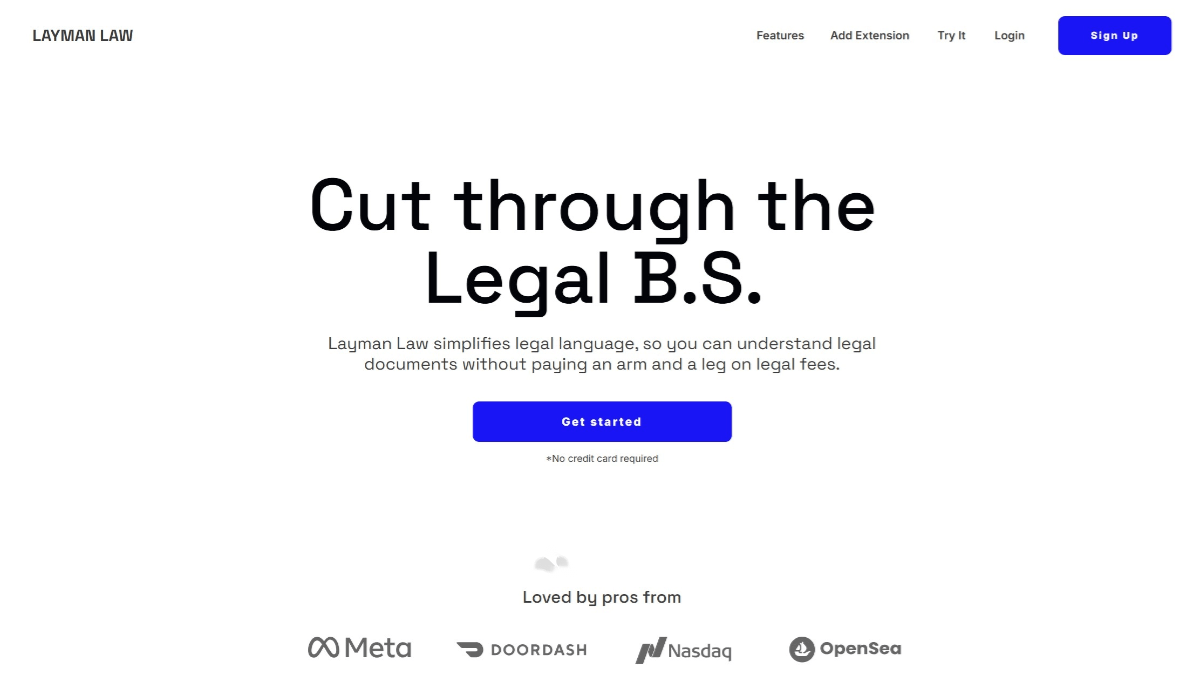 Layman Law screenshot
