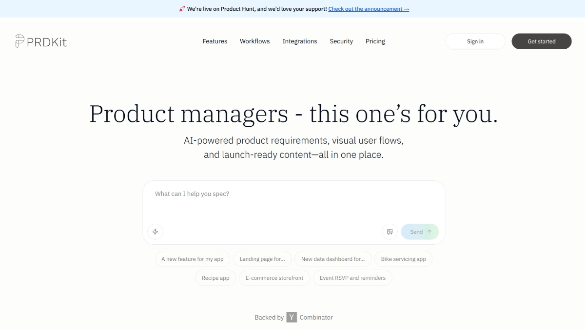 PRDKit screenshot
